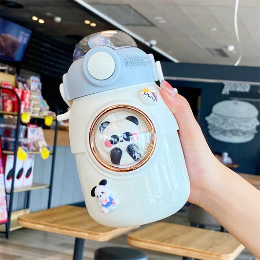 Kawaii Vacuum Flasks Portable Water Bottle 316 Stainless Steel 700ml