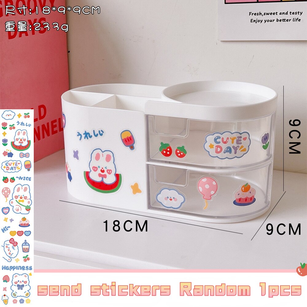 Kawaii Stationery Holder Desk Accessories