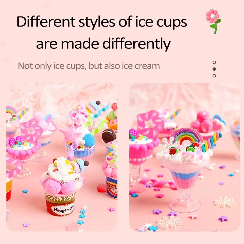 Ice Cream DIY Material Bag