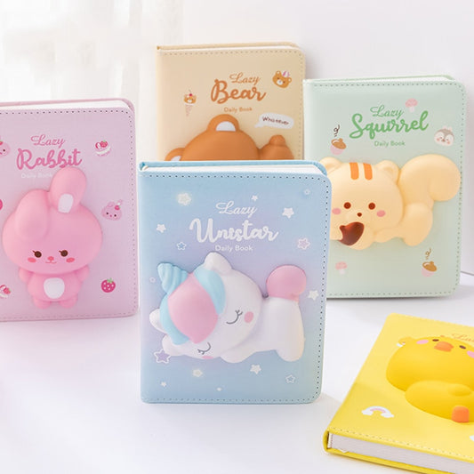 Cute Animals Squishy Notebook Unicorn Rabbit