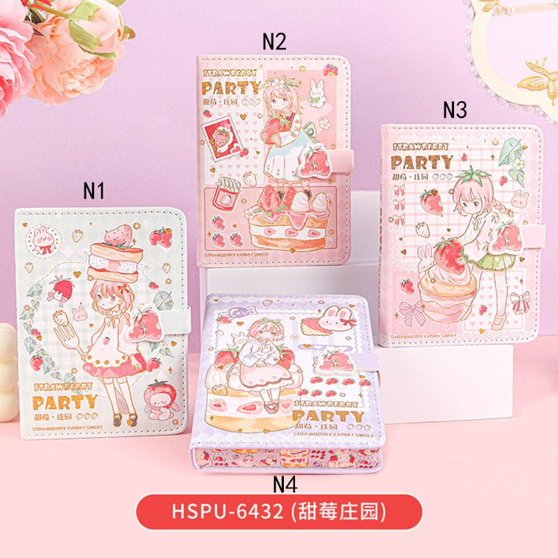 Kawaii Notebook Magnetic Button
