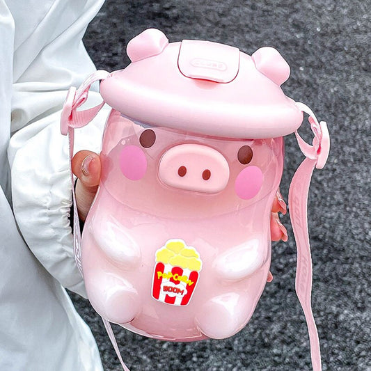 Kawaii Piggy Water Bottle 950ML