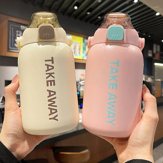 850ml Cute Stainless Steel Thermos Water Bottle